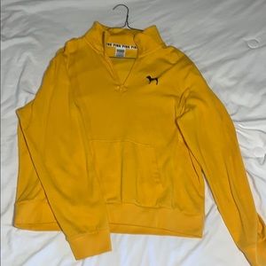 PINK VS 1/4 Zip Sweatshirt